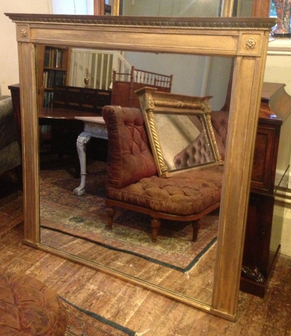 A George 1V gilt pier mirror c 1830