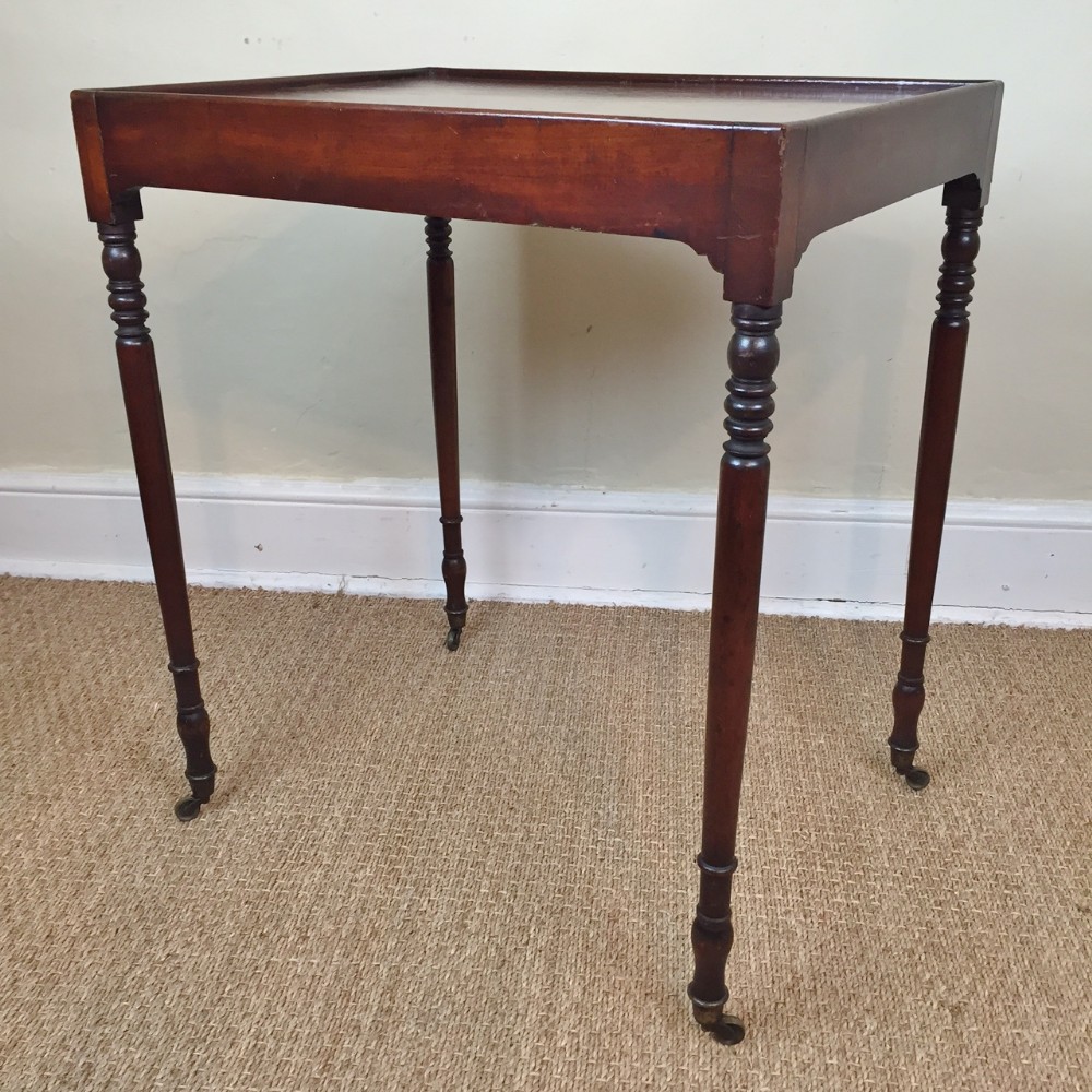 A Regency mahogany lamp table circa 1820 