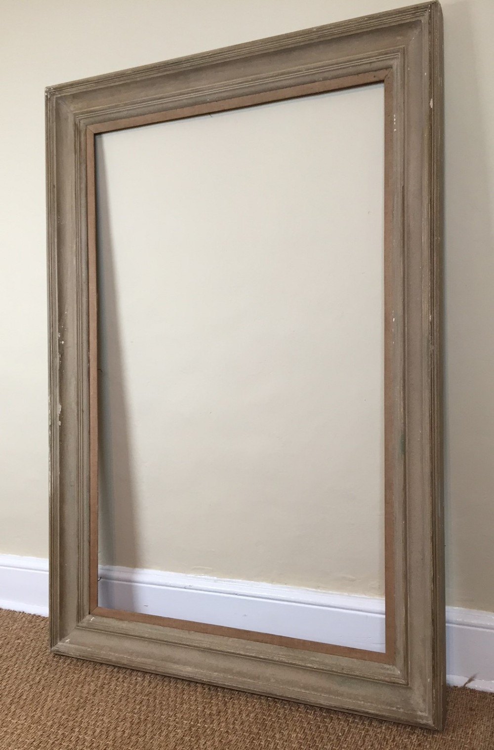 A large 1920s Newlyn school painted picture frame