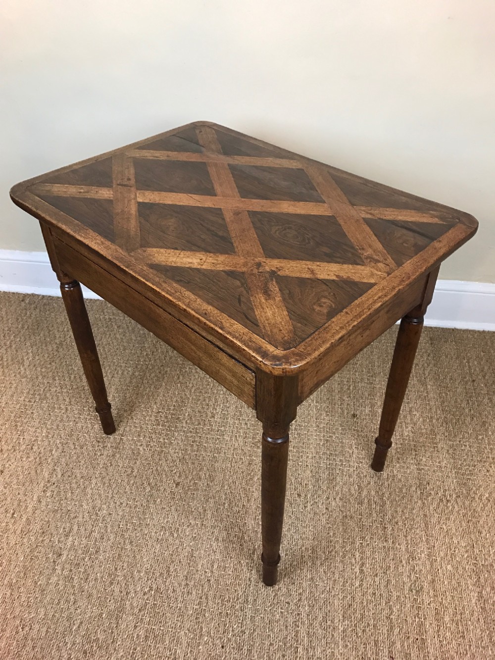 A late Regency Parquetry table circa 1830