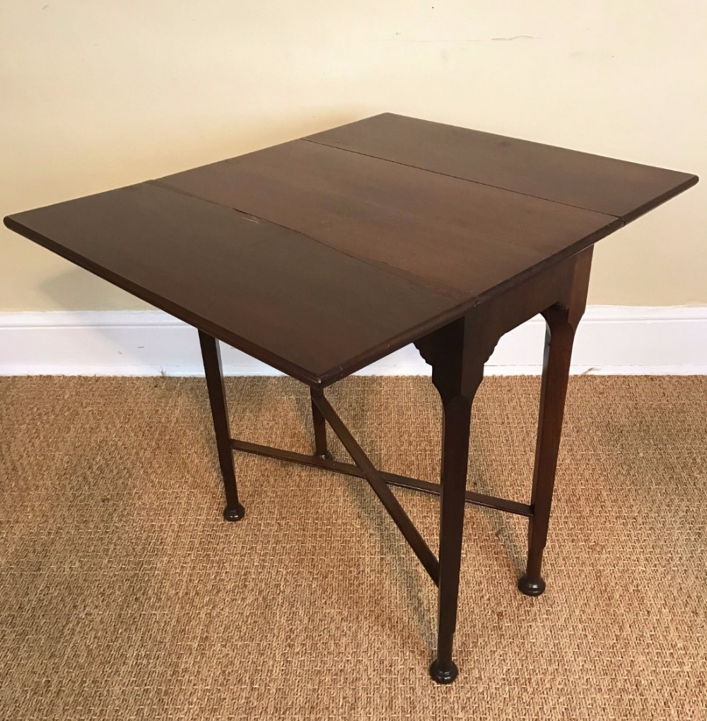 A George 111 mahogany drop flap table circa 1770 