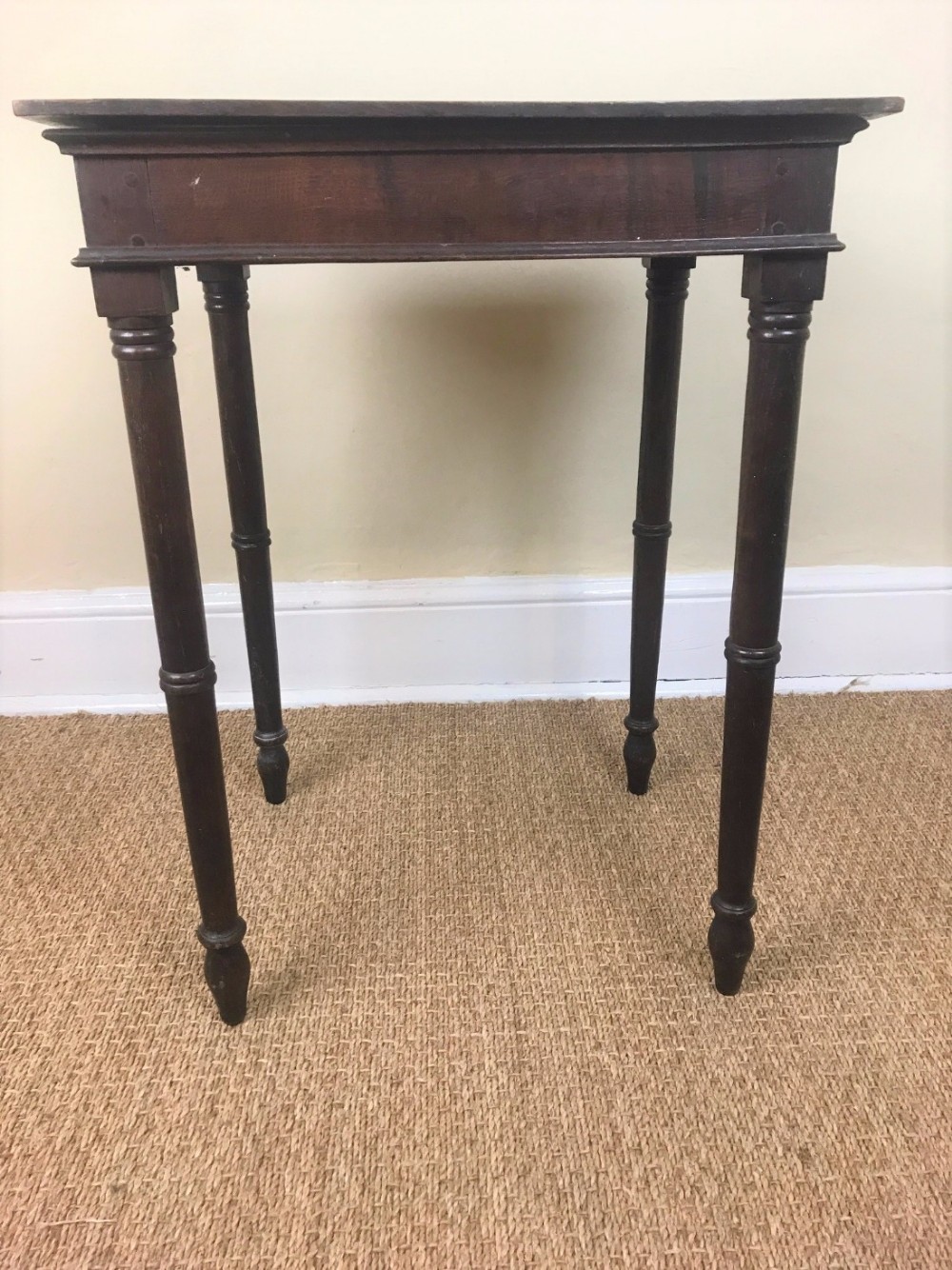 A George 1V Country House oak occasional table c 1830