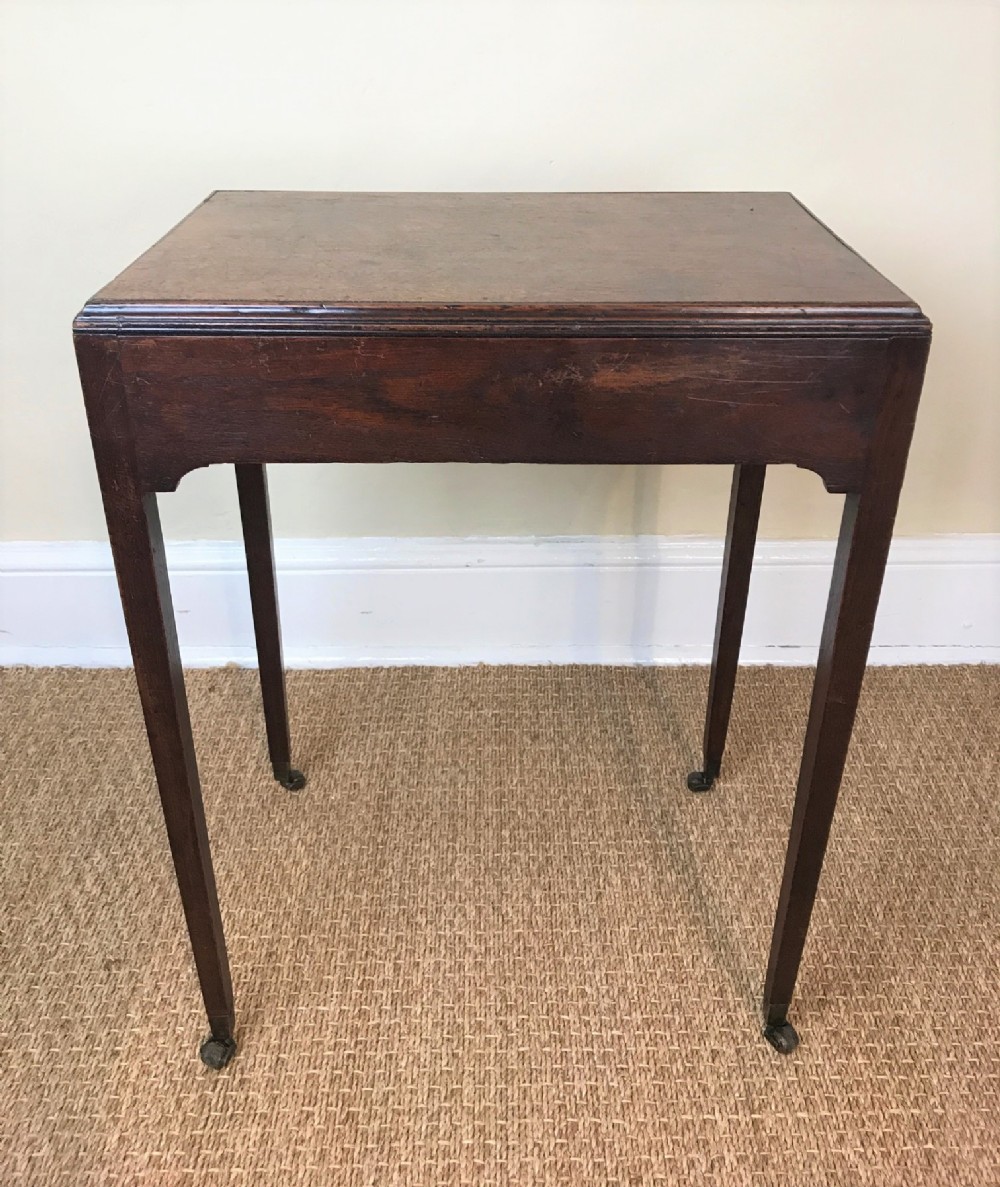 A George 111 mahogany lamp table circa 1790