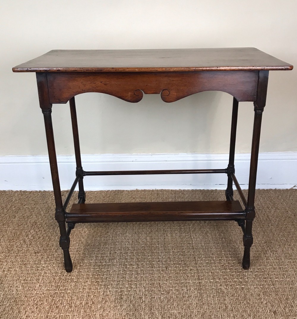 A Morris and Co walnut occasional table circa 1890