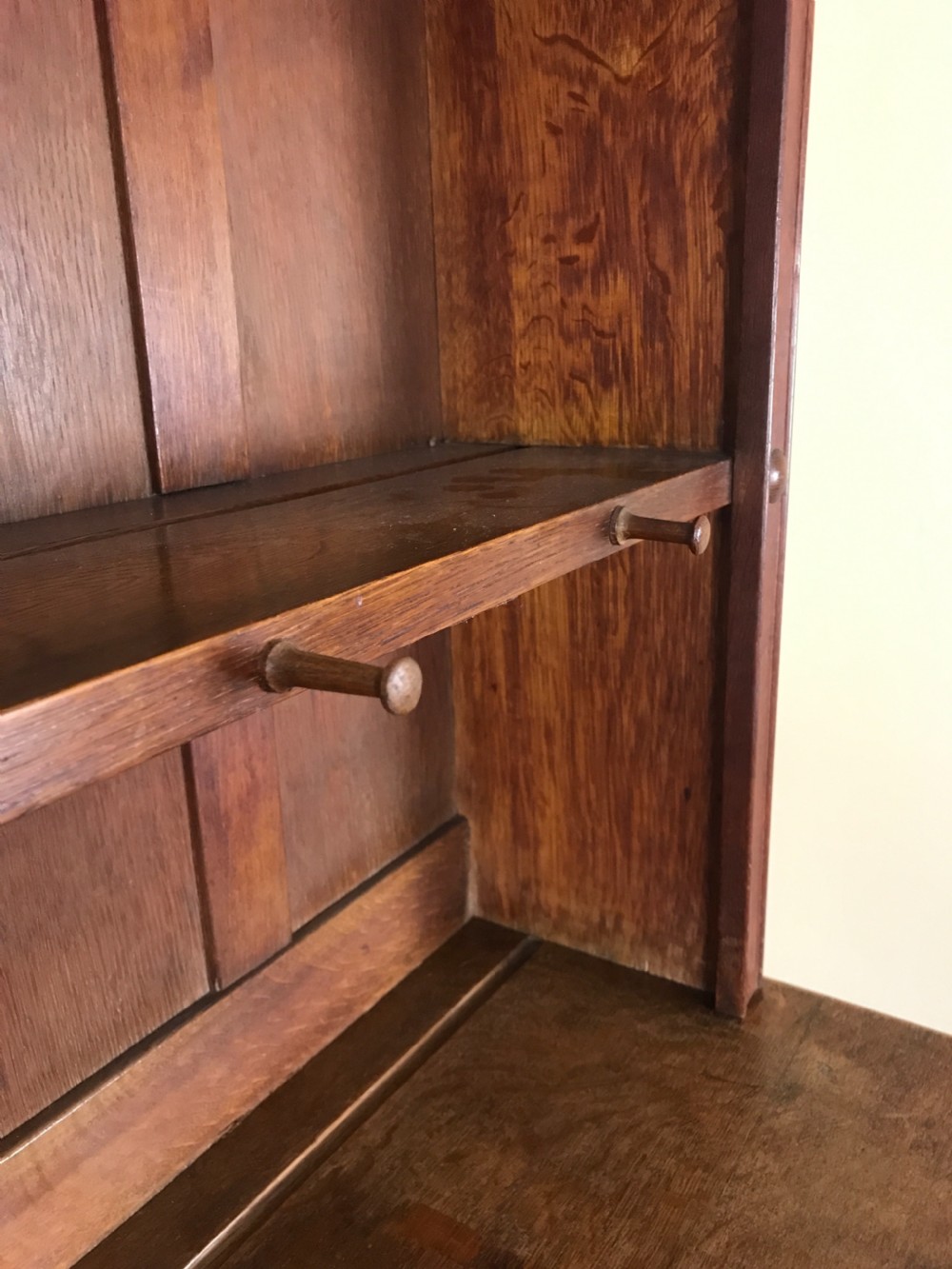  A rare early Heals oak dresser circa 1905 by Sir Ambrose Heal  View V
