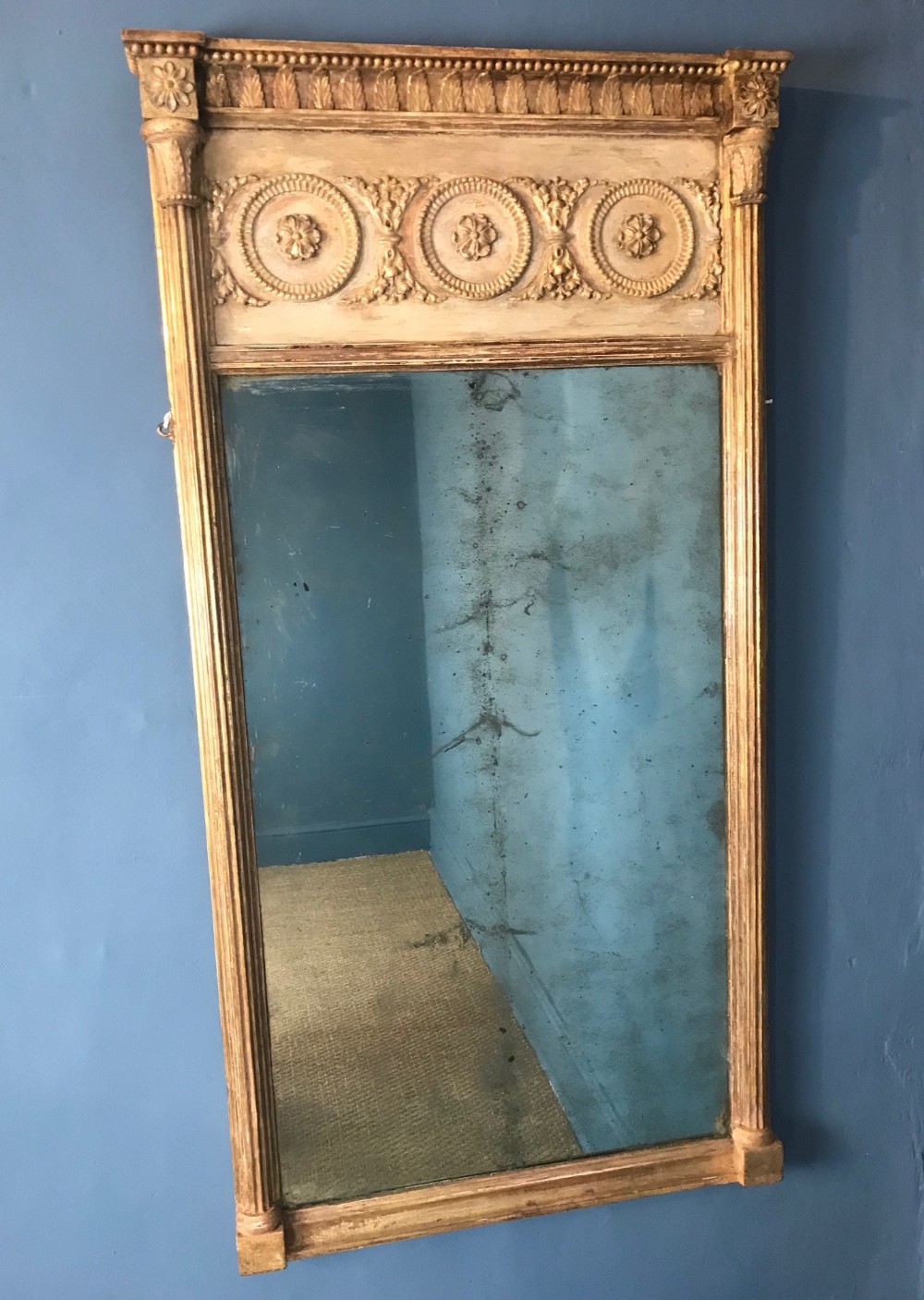 A George 111 gilt pier mirror circa 1800
