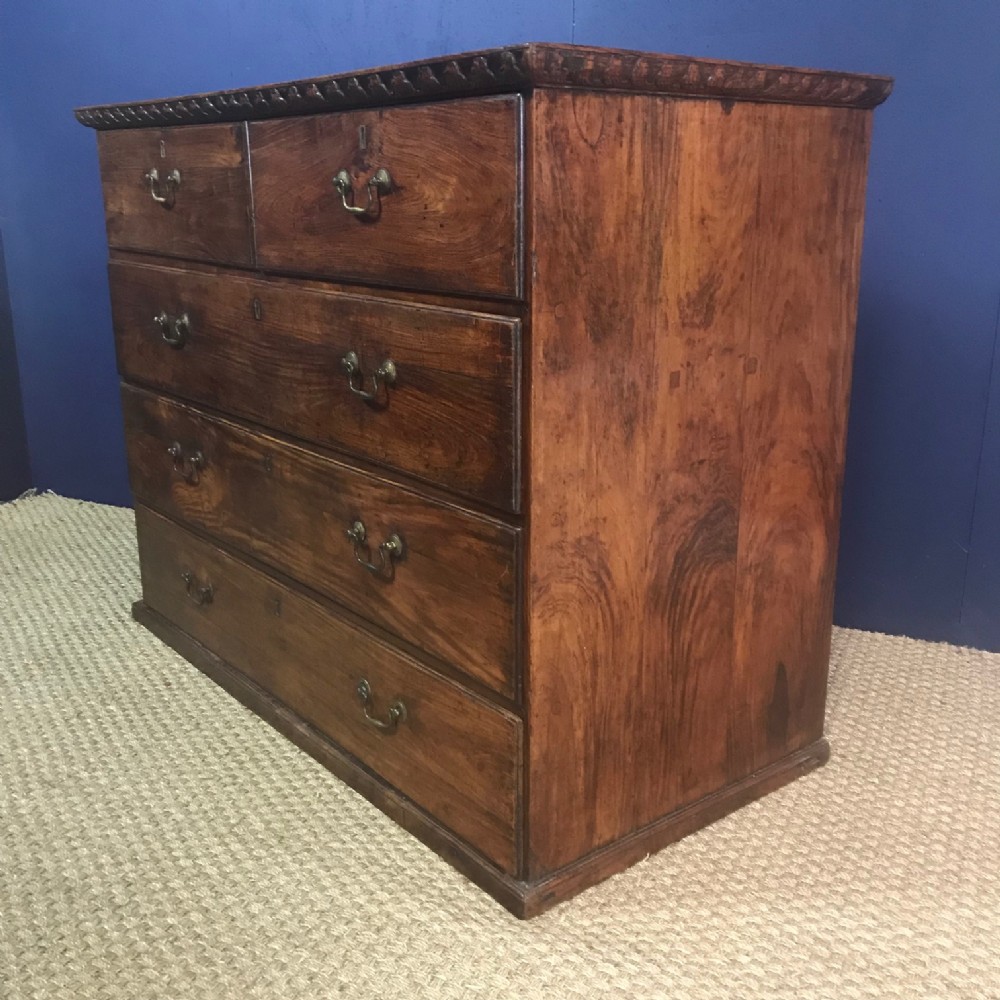 A rare George 111 Anglo Chinese huali wood chest of drawers circa 1800