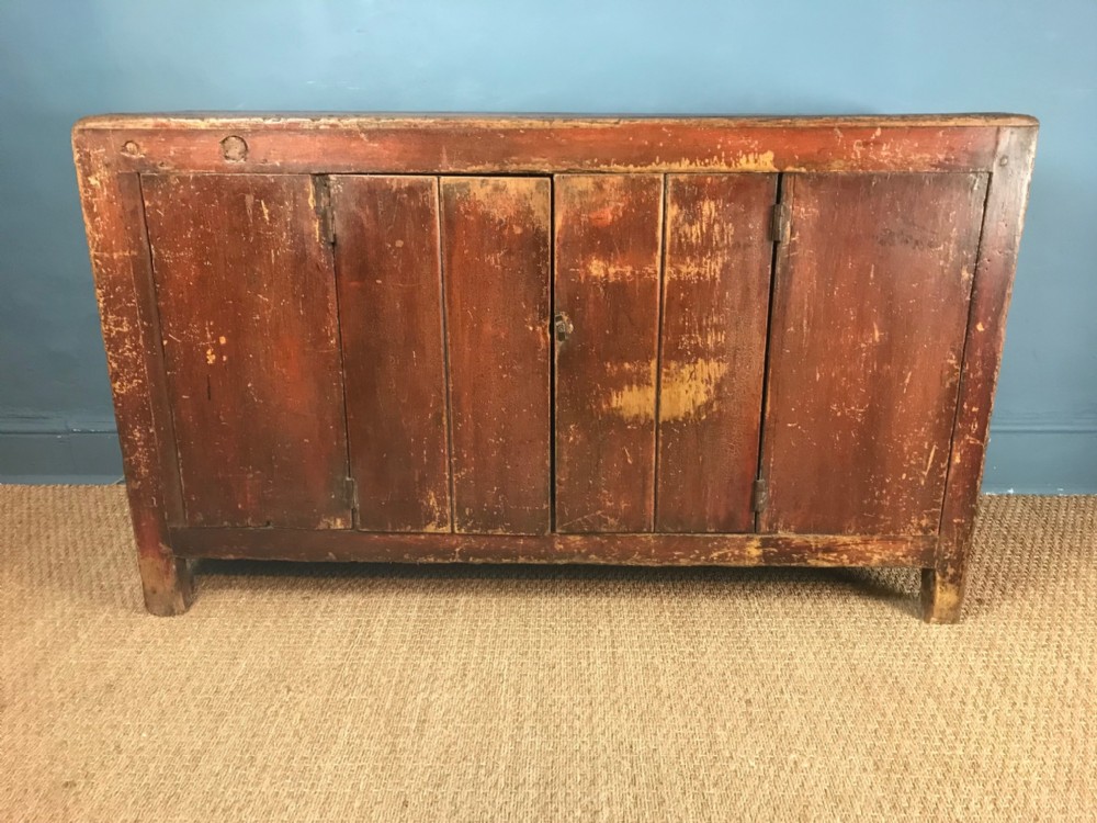 A Somerset painted pine dresser circa 1830