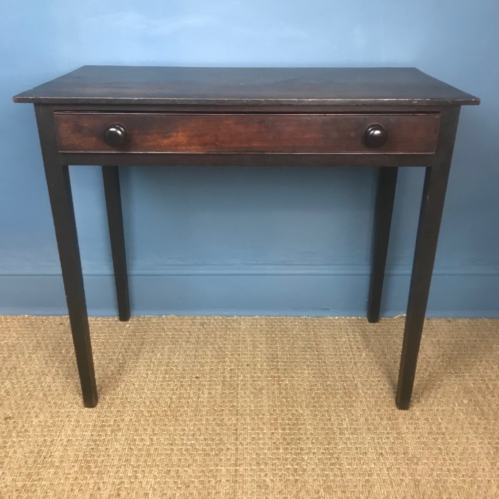 A George 111 mahogany provincial side table circa 1800