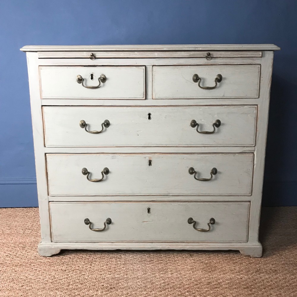 A George 111 small painted chest of drawers circa 1800 