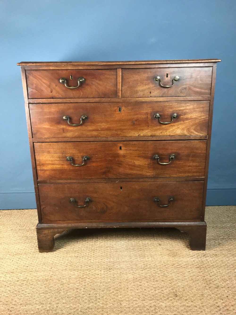 A George 111 mahogany Chest of Drawers circa 1780 