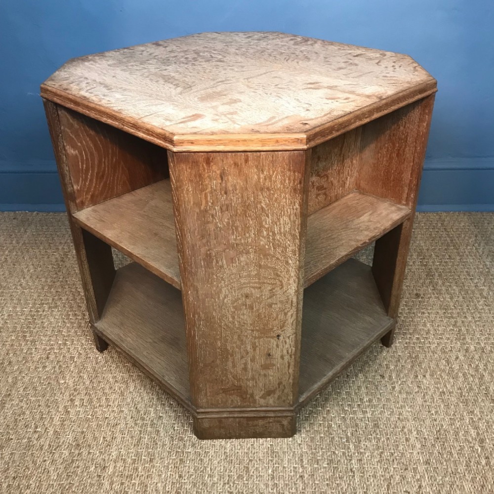 A Heals oak book-table circa 1930