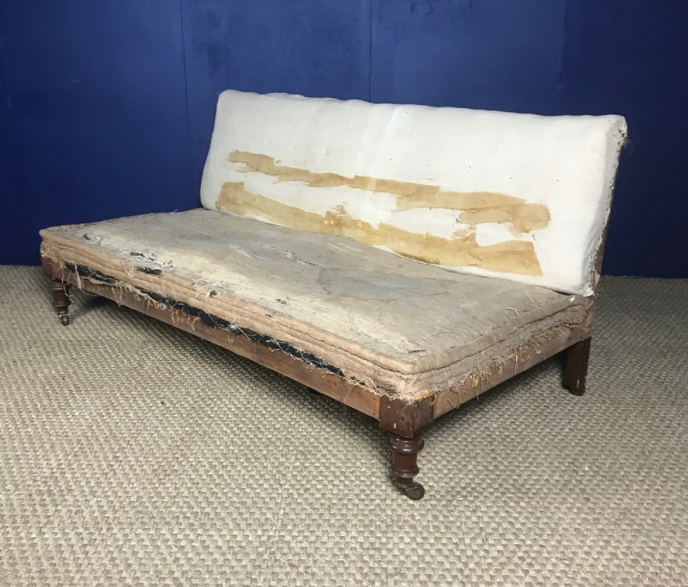 A large Victorian Country House Banquette circa 1880