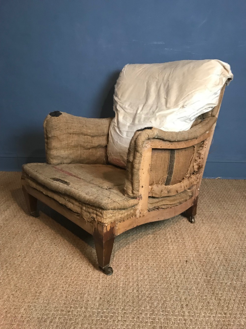An Edwardian Howard Bridgewater style armchair circa 1910
