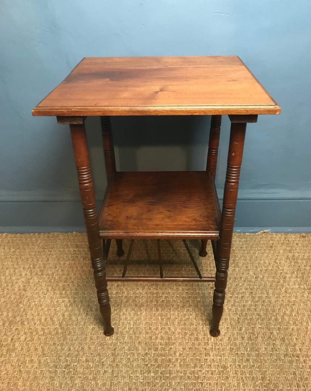 An Aesthetic Movement Walnut Table circa 1880 to a design by E W Godwin