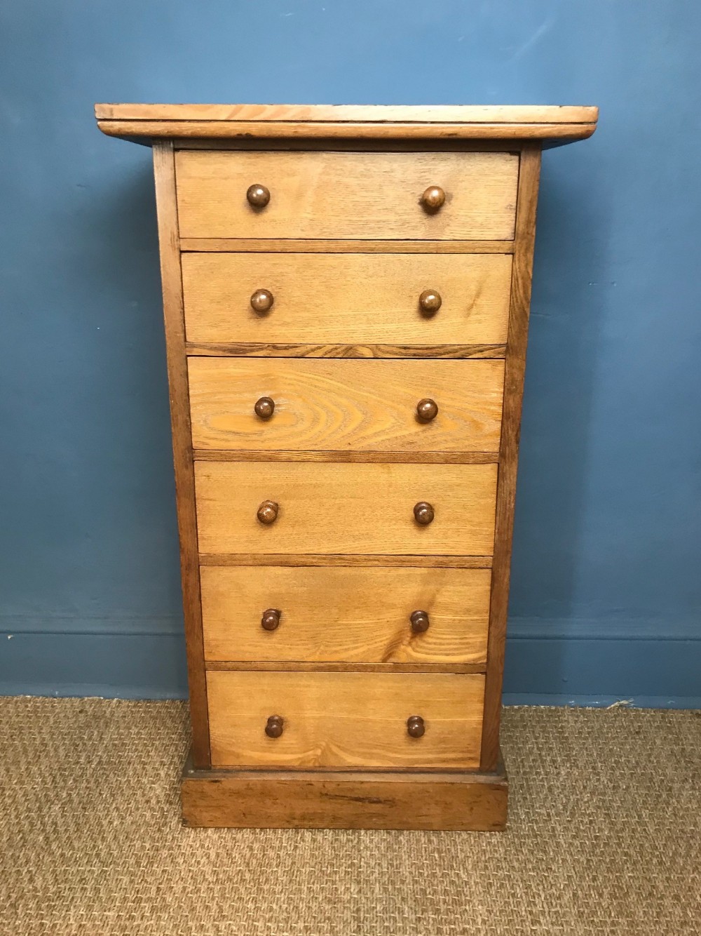 A Victorian Ash Wellington Chest circa 1880
