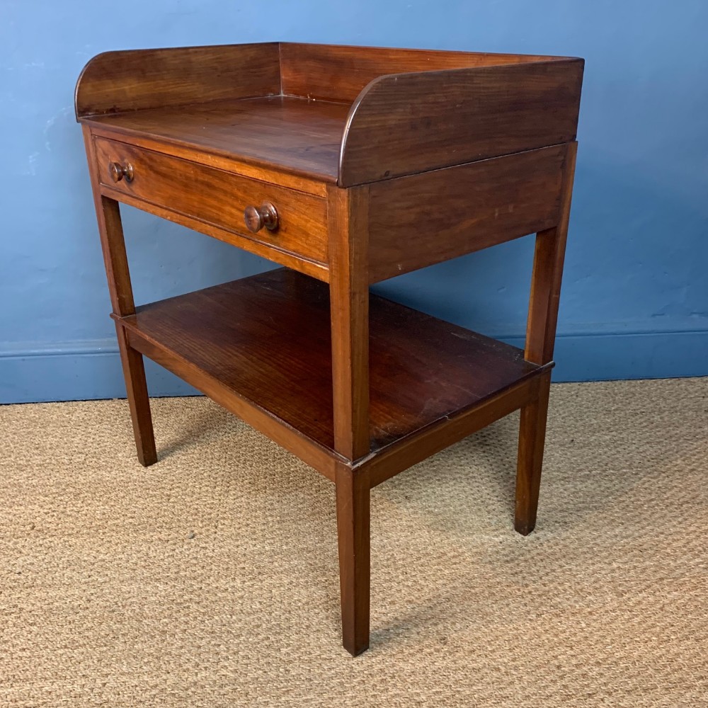 A George IV mahogany dressing table circa 1830