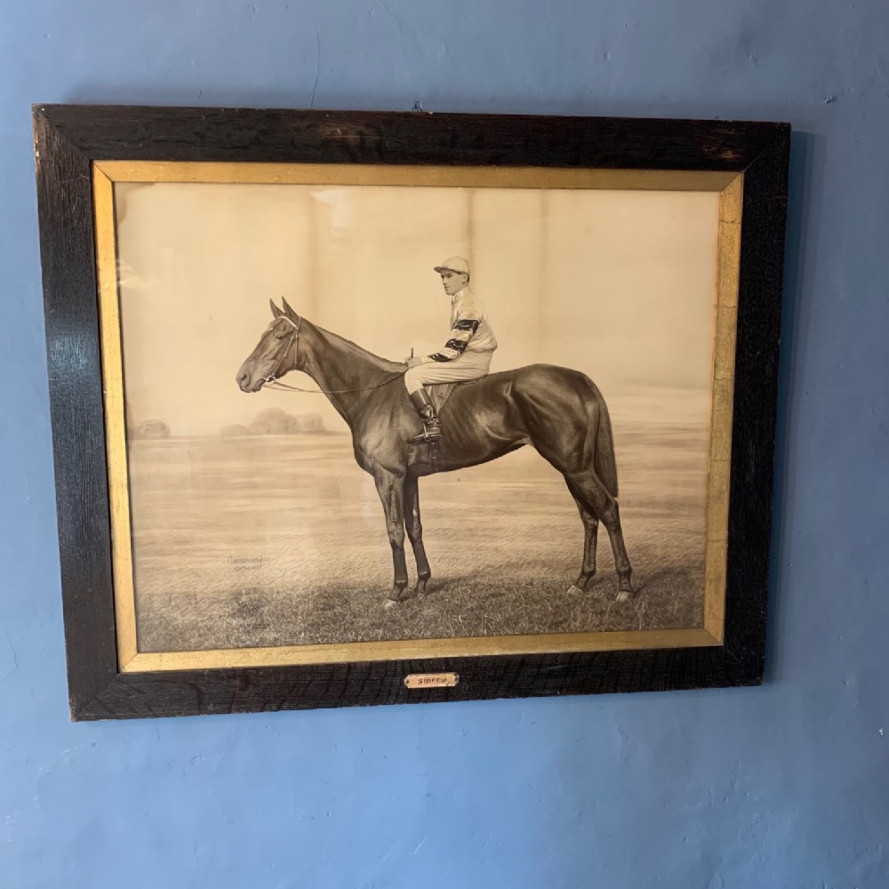 A very large Victorian over painted photograph circa 1890 by Clarence Hailey