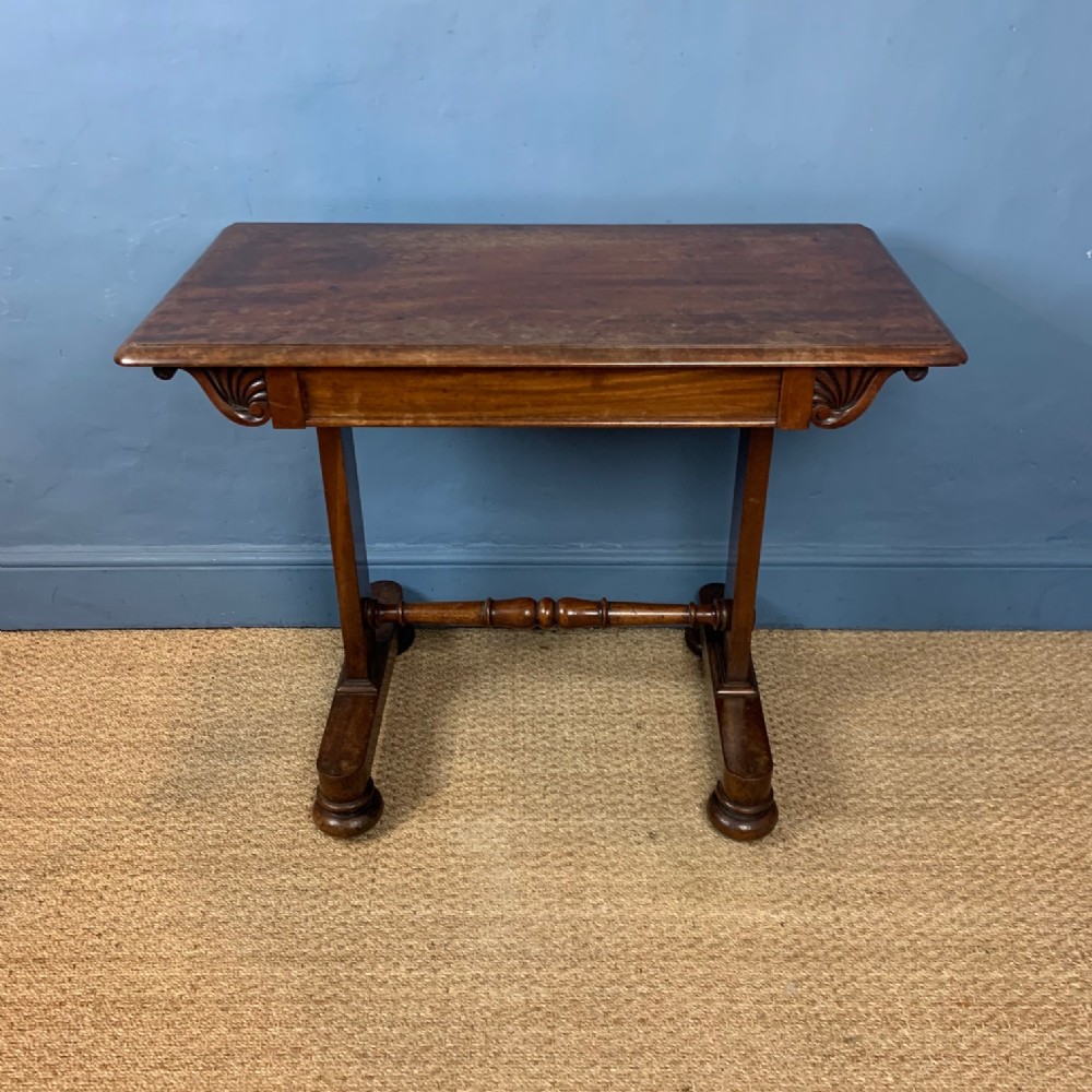 A George IV mahogany writing table circa 1830