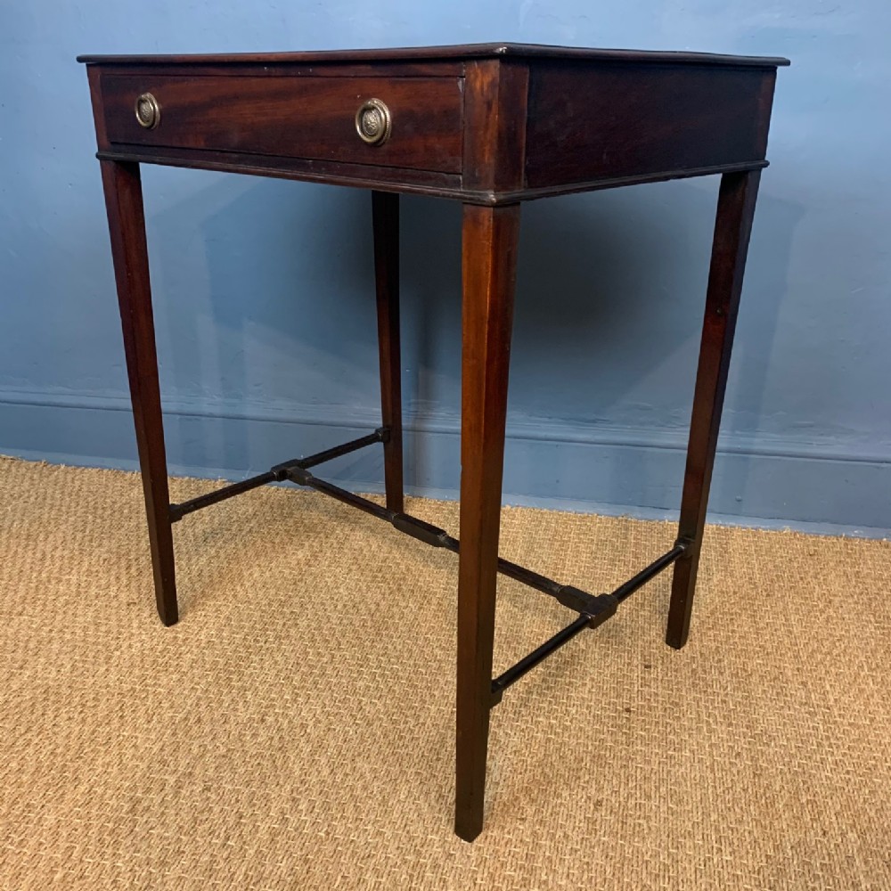 A George 111 mahogany side table circa 1780 