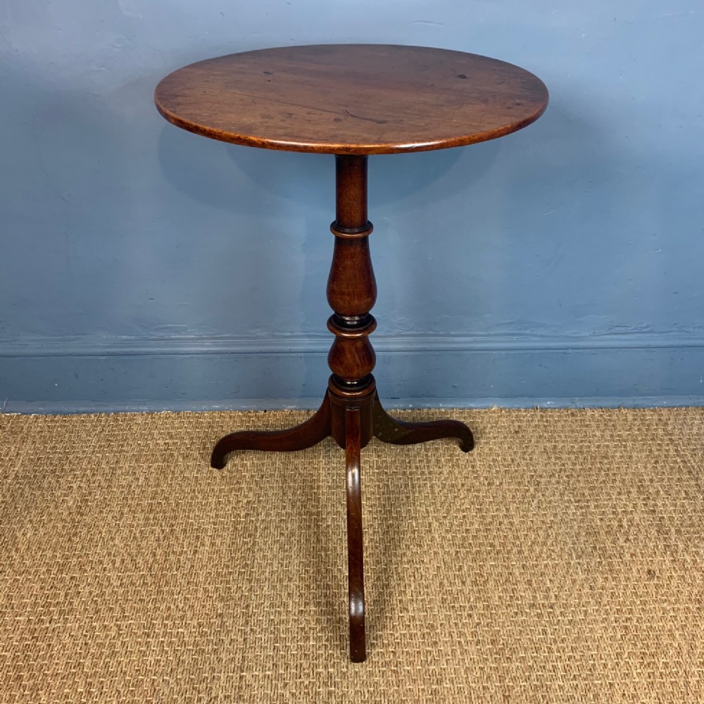 A Regency mahogany tripod table circa 1820