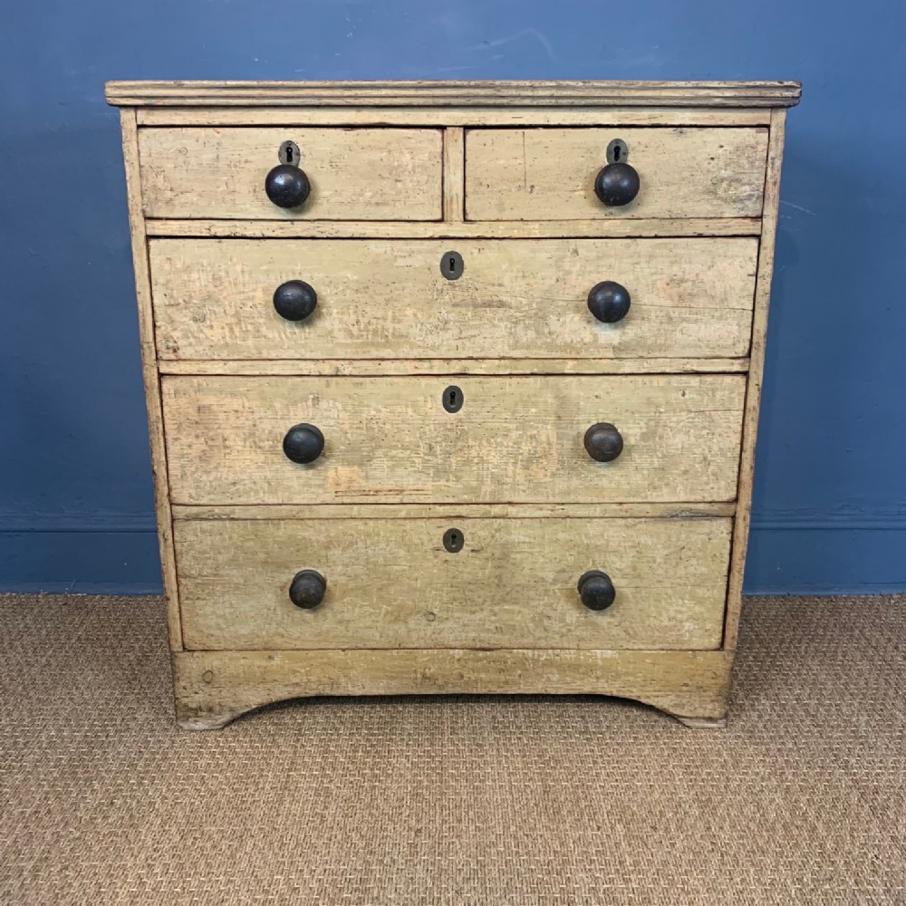 A Regency painted chest of drawers circa 1820