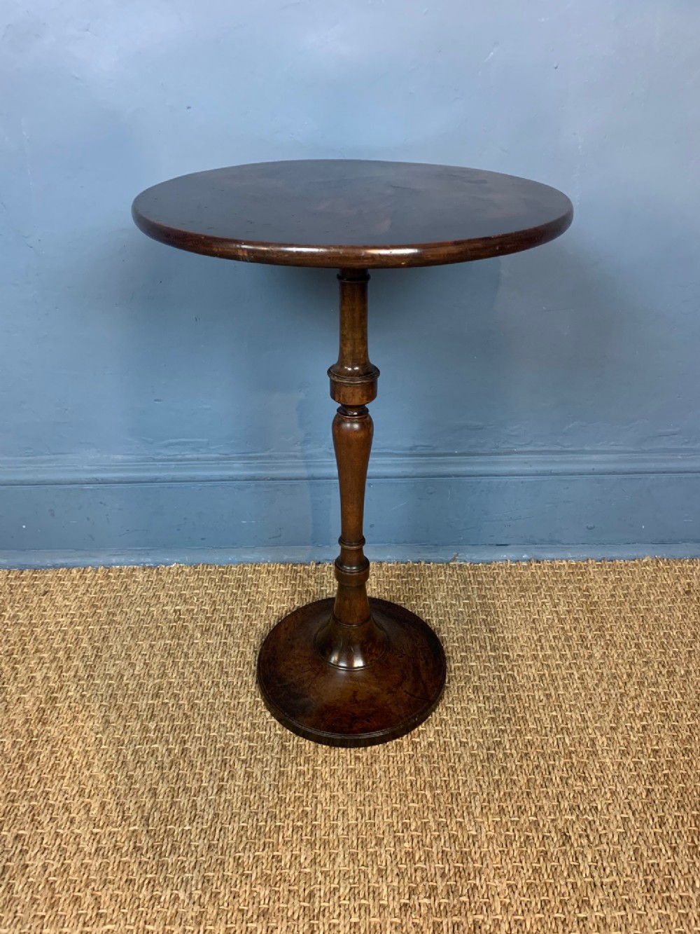A small George IV mahogany oval table circa 1830 