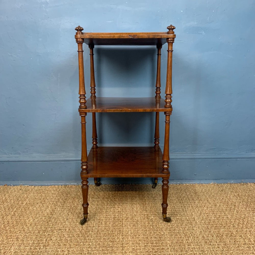 A George IV mahogany whatnot circa 1825 attributed to Gillows of Lancaster.