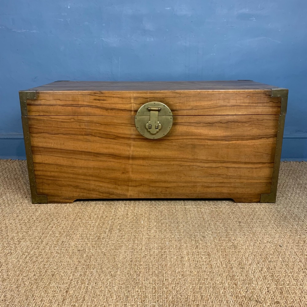 A mid 19th century Anglo Chinese camphor box circa 1860