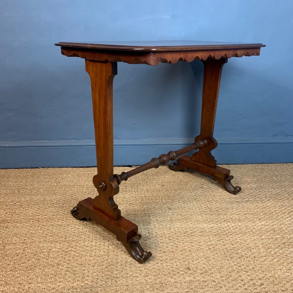 A William IV mahogany writing table circa 1835 