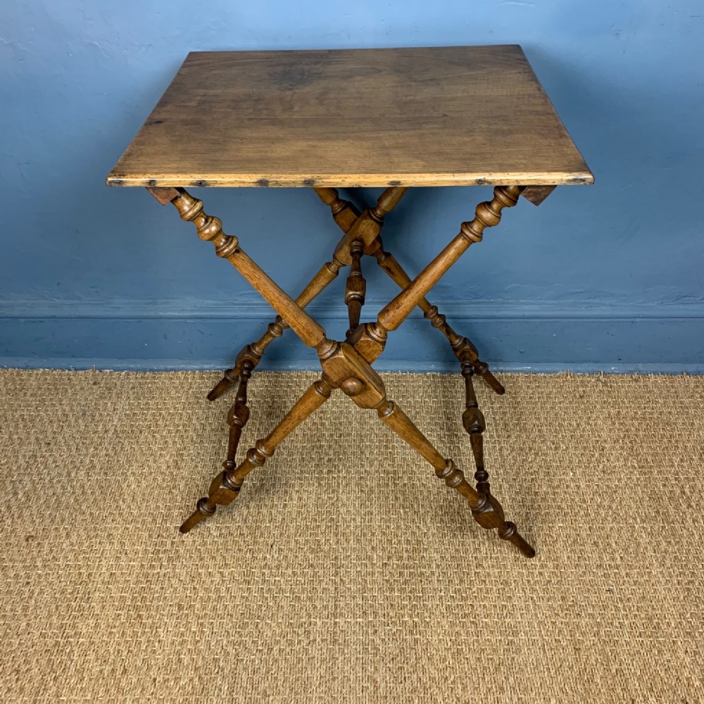 A Victorian oak butlers table circa 1890
