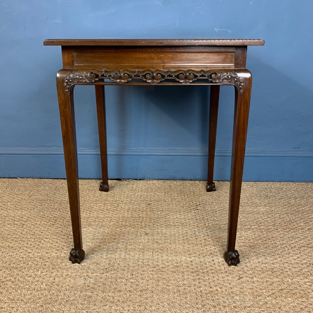An Edwardian mahogany table circa 1910 attributed to Wylie and Lochhead