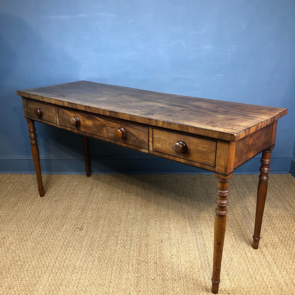 A George IV mahogany side table circa 1830 View II