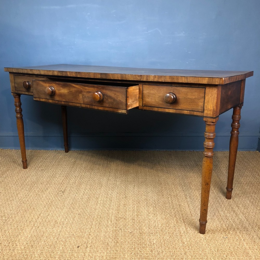 A George IV mahogany side table circa 1830 View IV