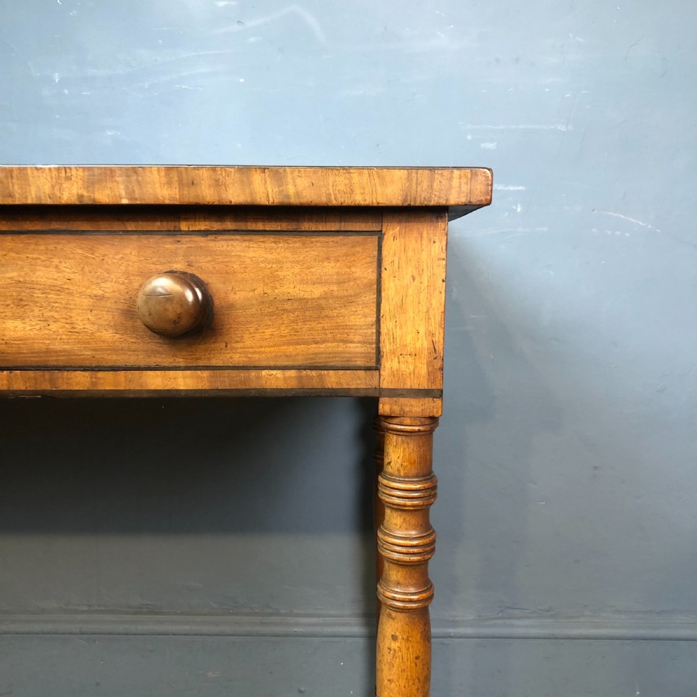 A George IV mahogany side table circa 1830 View V