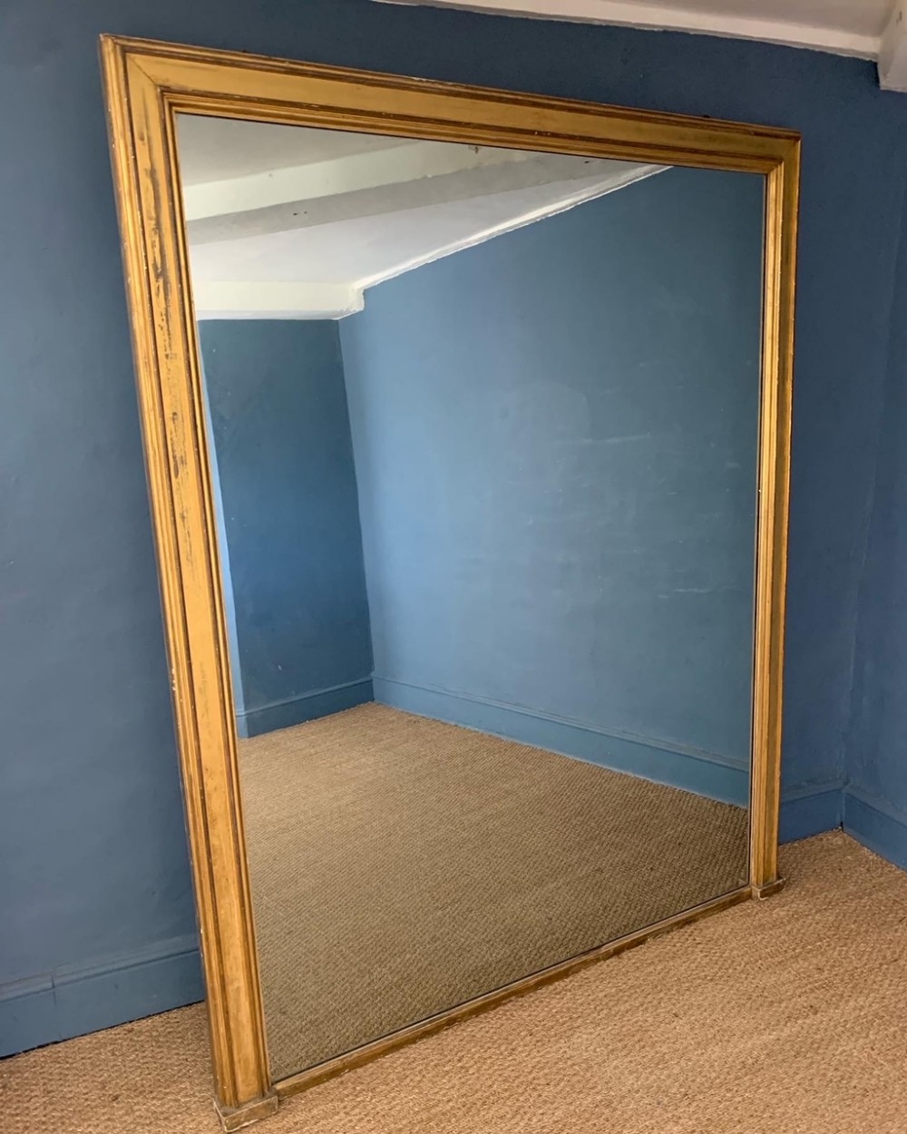 A really large George IV gilt mirror circa 1825-29 by Froom late Fentham and Co London