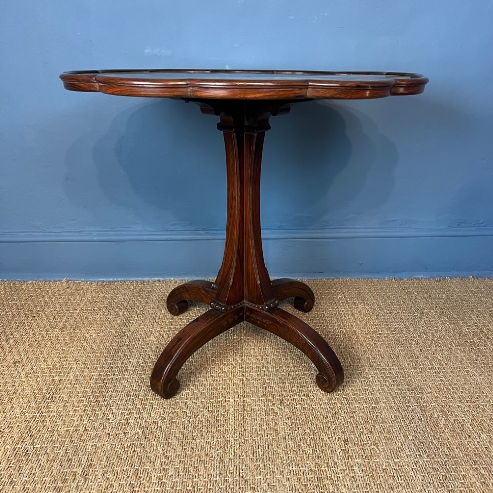 An unusual Aesthetic Movement rosewood table circa 1880