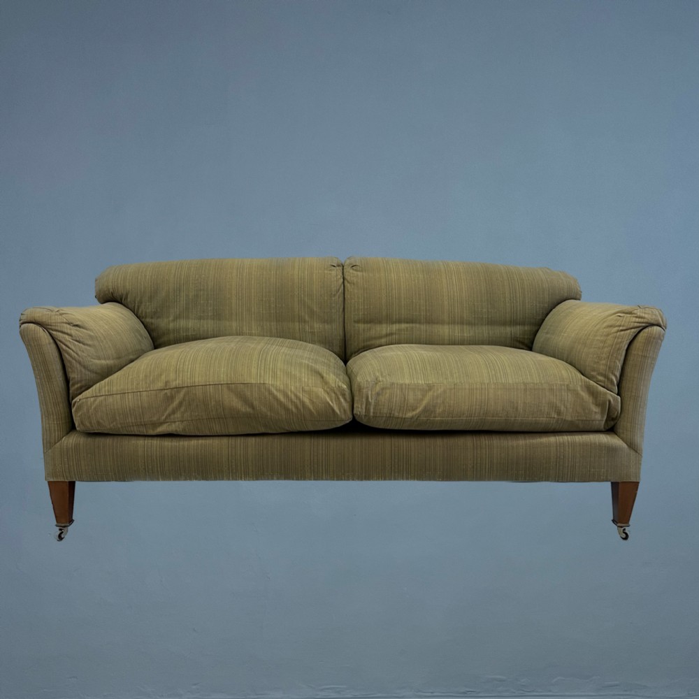 A large Edwardian Howard and Sons Portarlington Sofa circa 1910