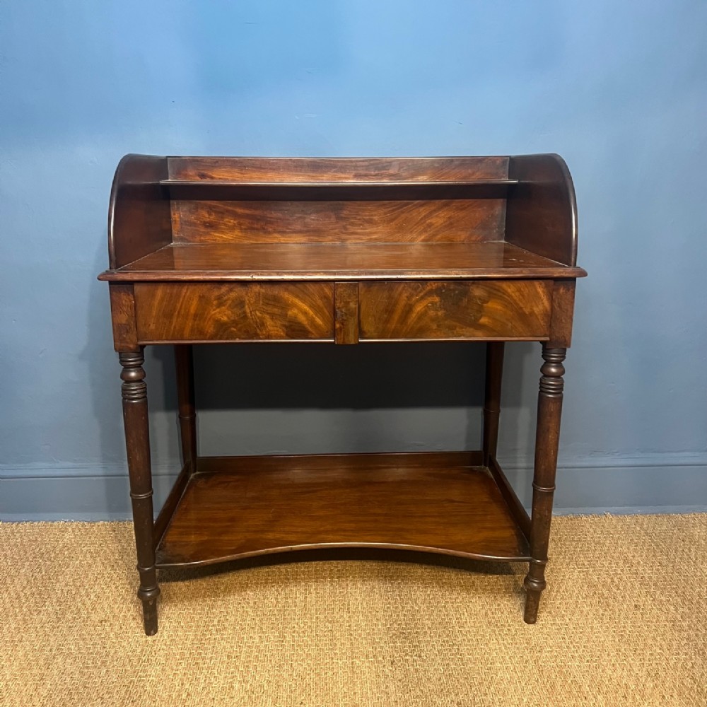 A William IV mahogany dressing table circa 1835