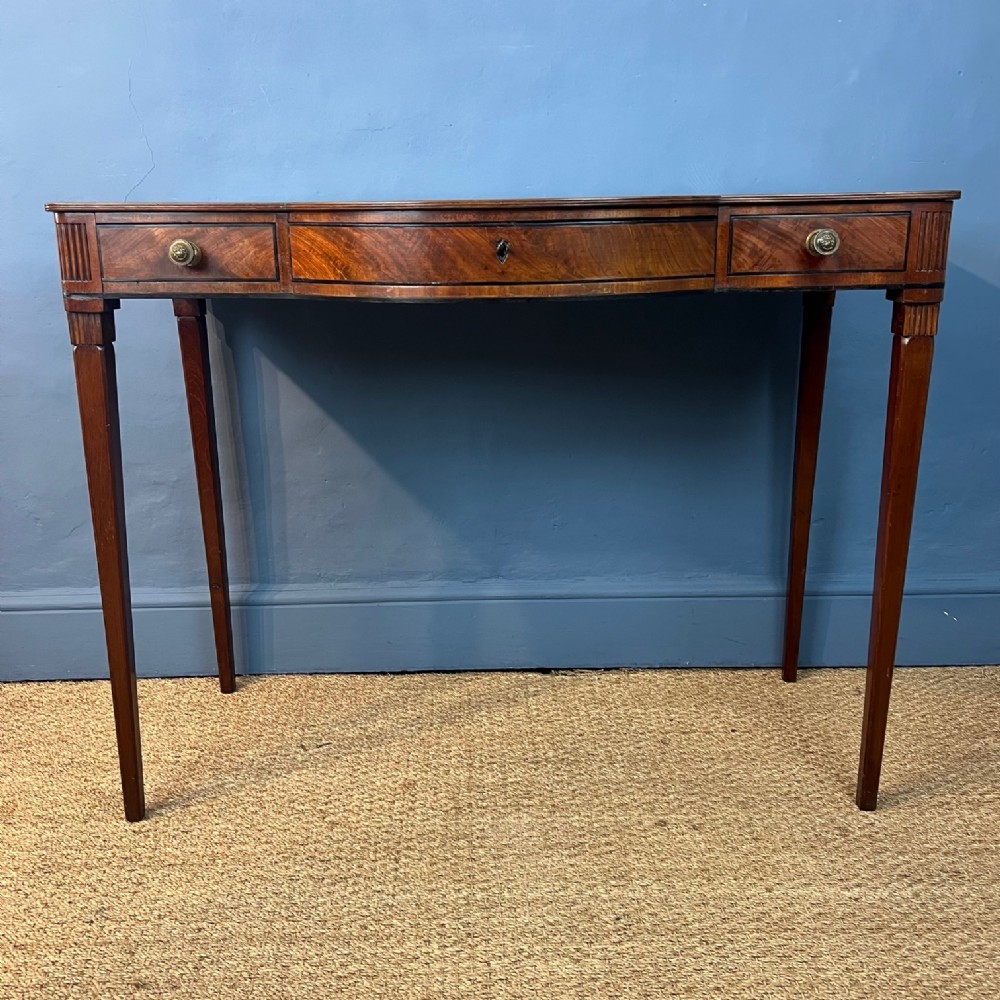 A Regency mahogany side table circa 1820