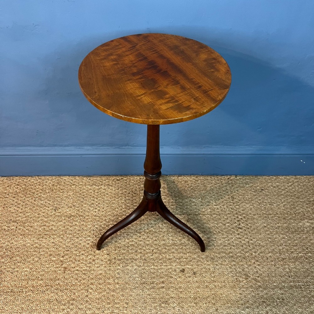 A George IV mahogany tripod table circa 1830 
