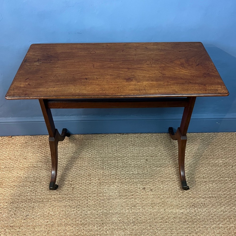 A Regency mahogany writing table circa 1820
