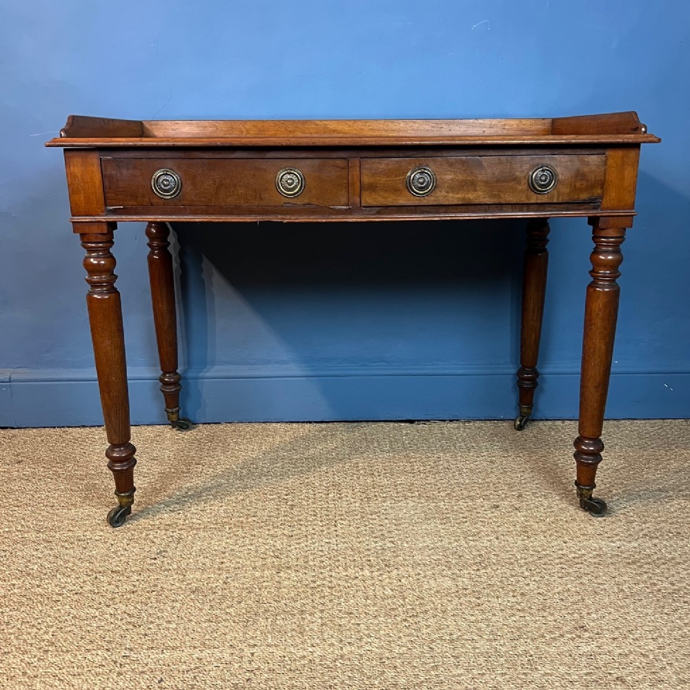 A mid 19th century mahogany dressing table circa 1860