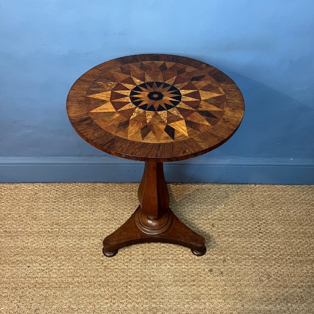 A fine William IV specimen top circular table circa 1835