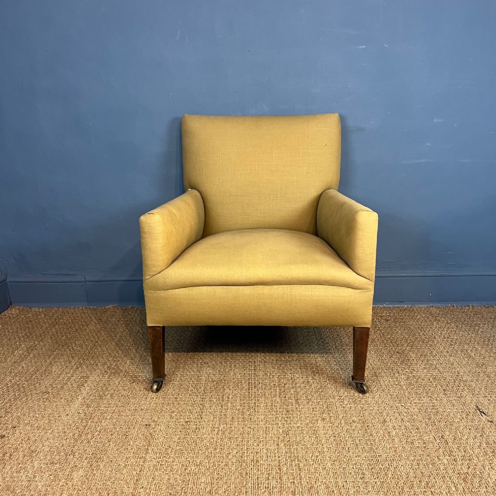 An Edwardian mahogany armchair circa 1910