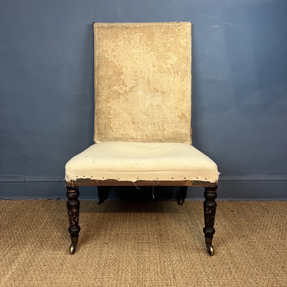  A large English Country House side chair circa 1840