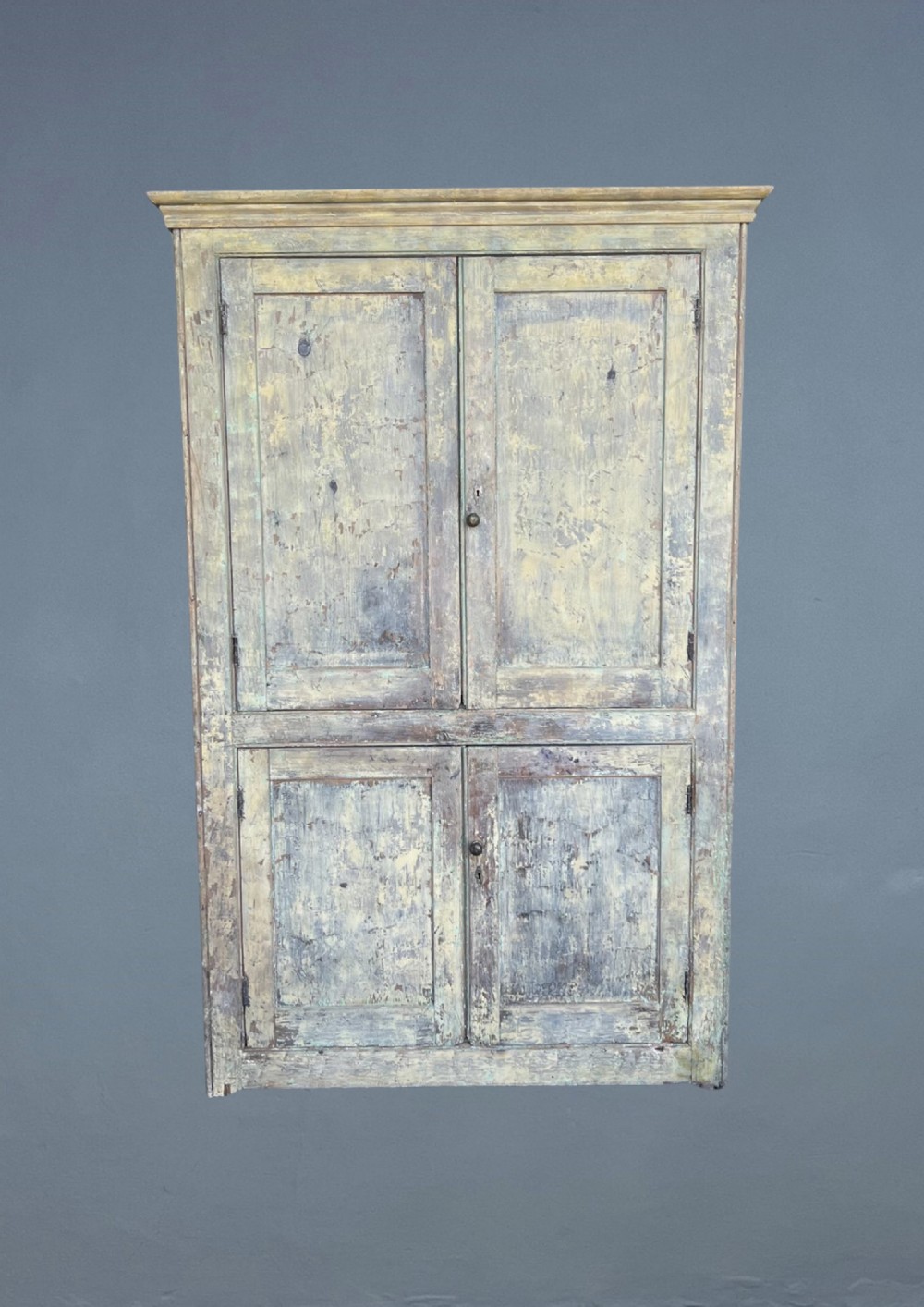 A large 19th century West Country House Keepers Cupboard circa 1870