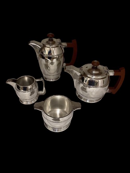 Art Deco Four Piece Tea/Coffee Set