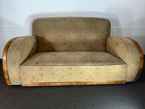 Art Deco Sofa for Reupholstery