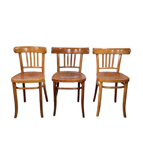 A Set of Three Thonet Chairs